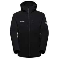 Kurtki męskie - Kurtka męska Mammut Ultimate Comfort SO Hooded Jacket Men Rozmiar: XXL / Kolor: czarny - miniaturka - grafika 1