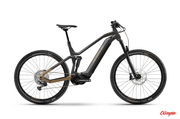 Rowery elektryczne - Haibike AllTrail 5 Czarno-brązowy 2022 - miniaturka - grafika 1