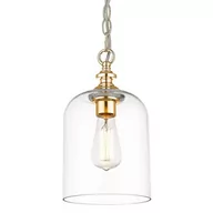 Lampy sufitowe - Cosmo Light Lampa wisząca PRAGUE złota P01909AU - miniaturka - grafika 1