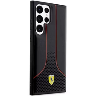 Ferrari FEHCS23LPCSK S23 Ultra S918 czarny/black hardcase Perforated 296 P - Etui i futerały do telefonów - miniaturka - grafika 4