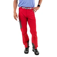 Spodnie sportowe męskie - Męskie spodnie turystyczne Milo Vino red/grey - M - miniaturka - grafika 1