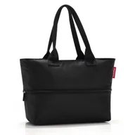 Akcesoria podróżnicze - Torba (czarna) Shopper e1 Reisenthel - miniaturka - grafika 1