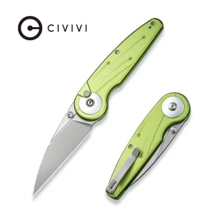Nóż składany Civivi Starflare Lime Green Aluminium, Satin Nitro-V (C23052-3) - Noże - miniaturka - grafika 1