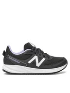 Buty dla dziewczynek - New Balance Sneakersy YK570PP3 Czarny - miniaturka - grafika 1