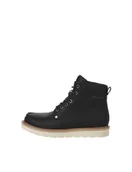 Półbuty męskie - JACK & JONES Jfwarchway Pu Moc Boot męskie buty sznurowane, antracytowy, 44 EU - miniaturka - grafika 1