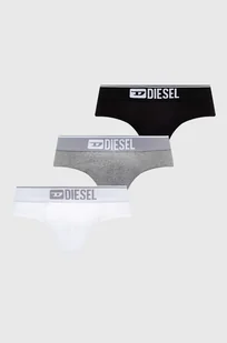 Diesel slipy UMBR-ANDRETHREEPACK 3-pack męskie kolor szary 00SH05.0GDAC - Majtki męskie - miniaturka - grafika 1