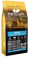 Sucha karma dla psów - Meglium Dog Adult Trout & Rice 14kg - miniaturka - grafika 1