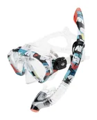 Maski do nurkowania - AQUAWAVE Dziecięce Akcesoria AQUAWAVE CHLAPPIE JR SET M000136296 - miniaturka - grafika 1