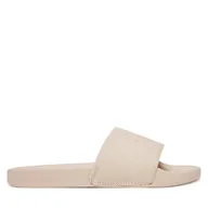 Klapki i japonki damskie - Klapki Calvin Klein Jeans Slide Monogram Wn YW0YW01835 Beżowy - miniaturka - grafika 1