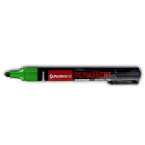 Penmate Marker permanenty okrągły zielony 12 szt. - Przybory szkolne - miniaturka - grafika 1