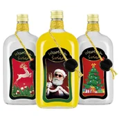 Domowy wyrób alkoholu - Zdobiona, Świąteczna Butelka Klasyk 500Ml/ 0,5L Premium - miniaturka - grafika 1