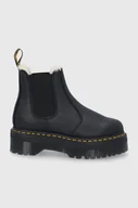 Botki damskie - Dr. Martens Sztyblety skórzane Quad FL - miniaturka - grafika 1