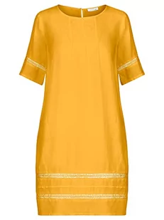 Mint & Mia Sukienka damska tkana, złota, normalna, złoto, 44 - Sukienki - miniaturka - grafika 1