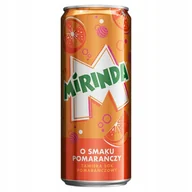 Napoje gazowane - MIRINDA ORANGE 330ML PUSZKA WYSOKA - miniaturka - grafika 1