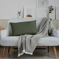 Poduszki dekoracyjne - Poduszka Dekoracyjna Teddy 30 x 60 cm Zielona - miniaturka - grafika 1