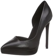 Czółenka - ALDO Giacomina czółenka damskie, czarny - Czarny Black Leather 97-40 EU - miniaturka - grafika 1