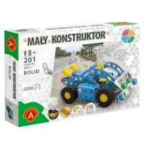 Alexander Mały Konstruktor. Bolid (201 elementów) - Zabawki konstrukcyjne - miniaturka - grafika 3
