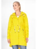 Kurtki i kamizelki sportowe damskie - Schmuddelwedda Płaszcz przeciwdeszczowy w kolorze żółtym - miniaturka - grafika 1