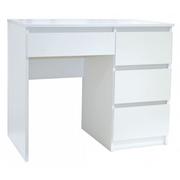 Biurka - Białe minimalistyczne biurko - Bako 3X - miniaturka - grafika 1