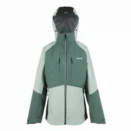 Kurtki i kamizelki sportowe damskie - Kurtka damska Regatta Carletta Rozmiar: XL / Kolor: niebieski/zielony - miniaturka - grafika 1