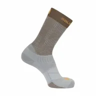 Skarpetki i podkolanówki sportowe - Skarpety Salomon X Ultra Mid Lunar Rock / Acorn / Butterscotch - miniaturka - grafika 1