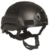 Odzież taktyczna i umundurowanie - Replika Hełmu MIL-TEC RAIL M.I.C.H. 2002 BLACK  | PayPo | GRATIS WYSYŁKA | ZWROT DO 100 DNI - miniaturka - grafika 1