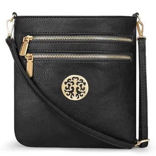 Montana West Torby crossbody dla kobiet z wieloma kieszeniami na ramię torebki z regulowanym paskiem, Złoty, torebki crossbody - Torebki damskie - miniaturka - grafika 1