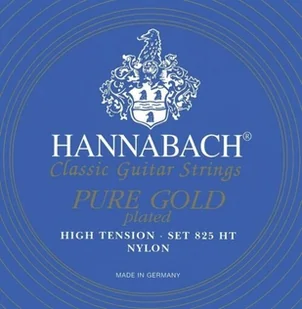 Hannabach 652624 Klassikgitarrensaiten Serie 825 High Tension Spezialvergoldung - D4 652624 - Struny gitarowe  - miniaturka - grafika 1