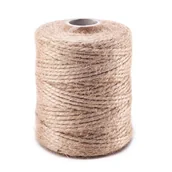 Półfabrykaty do biżuterii - Sznurek Jutowy Do Markamy 2Mm 250G Dalprint - miniaturka - grafika 1