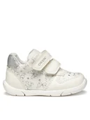 Buty dla dziewczynek - Geox Sneakersy B Zapito B556DA 0AW54 C0007 Biały - miniaturka - grafika 1