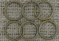 Biżuteria - akcesoria - [101018] Ogniwka otwarte 14mm kolor brąz 20szt - miniaturka - grafika 1
