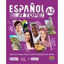 Espanol A Tope A2 podręcznik + ćwiczenia - Książki do nauki języka hiszpańskiego Espanol A Tope A2 podręcznik + ćwiczenia - Książki do nauki języka hiszpańskiego - miniaturka - grafika 1
