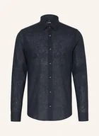 Koszule męskie - Joop! Koszula Pit Slim Fit Z Lnem blau - JOOP! - miniaturka - grafika 1