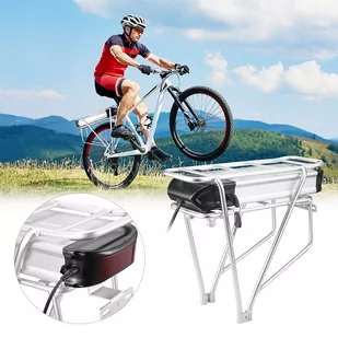 HANIWINNER HA074-04 E-bike Battery 36V20Ah 720W Rechargeable Lithium Li-ion Battery with Rear Bike Frame Taillight - Akcesoria rowerowe - miniaturka - grafika 3
