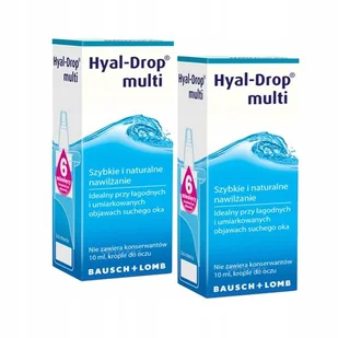 Hyal-drop multi zest.10ml+10ml gratis - Krople do oczu - miniaturka - grafika 1