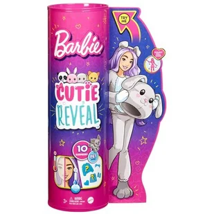 Mattel Lalka Barbie Cutie Reveal seria 1 Szczeniak HHG18 - Lalki dla dziewczynek - miniaturka - grafika 1
