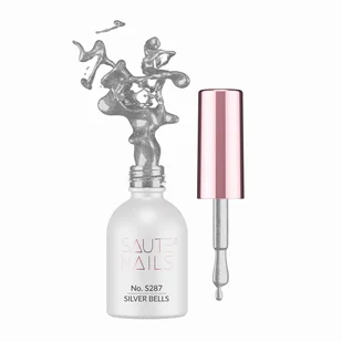 SAUTE NAILS Lakier hybrydowy S287 SILVER BELLS - 8ml - Lakiery hybrydowe - miniaturka - grafika 1