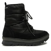 Botki damskie - Botki Jana 8-26262-43 Czarny - miniaturka - grafika 1