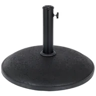 Wieszaki i stojaki - Ambiance Podstawa Betonowa Do Parasola Ogrodowego Ciężka Czarny Stojak Na Parasol 25 Kg 50 Cm - miniaturka - grafika 1
