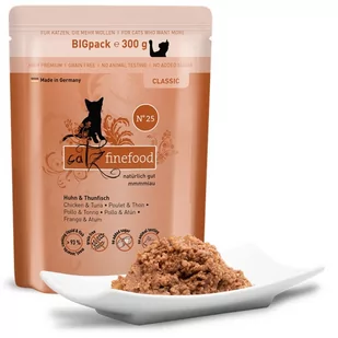 Catz Finefood Classic N.25 Kurczak i Tuńczyk saszetka 300g - Mokra karma dla kotów - miniaturka - grafika 2