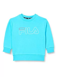 FILA Bluza dziecięca SAARBURG Unisex, niebieski Atoll, 122/128, niebieski (Blue Atoll), 122-128 - Bluzy dla dziewczynek - miniaturka - grafika 1