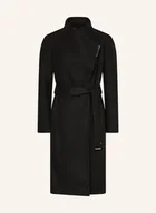 Płaszcze damskie - Ted Baker Płaszcz Rose schwarz - miniaturka - grafika 1