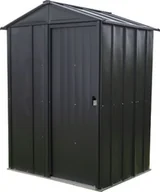 Altany ogrodowe - vidaXL Spacemaker Metalowa szopa na narzędzia 54 Szary 122x151x198cm - miniaturka - grafika 1