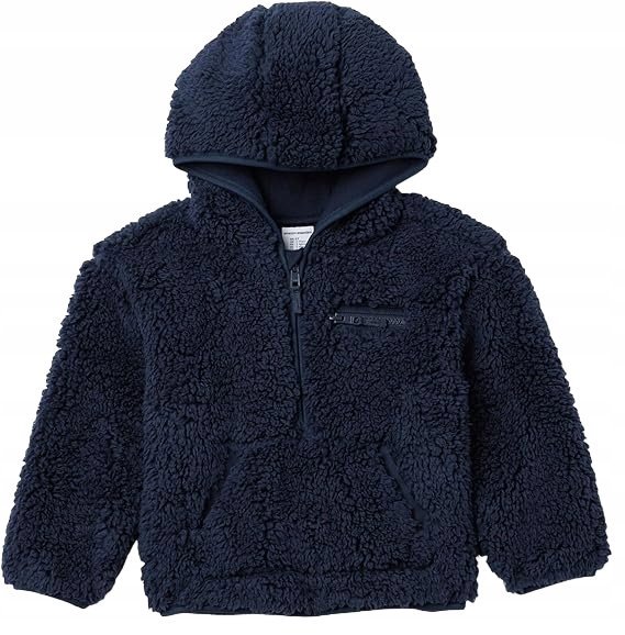 AMAZON ESSENTIALS GRANATOWA BLUZA DZIECIĘCA Z KAPTUREM 115-130 JPA