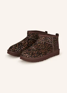 Ugg Botki Classic Ultra Mini Caspian braun - UGG - Botki damskie - miniaturka - grafika 1