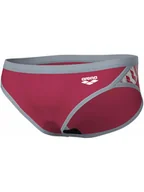 Kąpielówki męskie - Arena Kąpielówki w kolorze czerwono-szarym - miniaturka - grafika 1