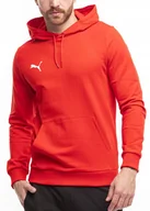 Bluzy męskie - PUMA bluza męska sportowa z kapturem hoodie Team Goal roz. L - miniaturka - grafika 1