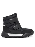 Buty dla chłopców - Geox Śniegowce J Trekkyup B Abx J46MBF 0FU54 C9999 S Czarny - miniaturka - grafika 1