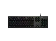 Klawiatury - Logitech G G512 CARBON LIGHTSYNC RGB Mechanical Gaming Keyboard with GX Brown switches klawiatura USB Portugalski Węgiel - miniaturka - grafika 1