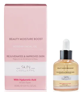 Camilla Pihl Cosmetics Skin Skin Beauty Moisture Boost Rosehip Facial Oil  50 ml - olejek do twarzy 30 ml - Olejki do mycia twarzy - miniaturka - grafika 2